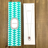 Inverted Lock Necklace - Stella & Dot -  In Her Shoes YW